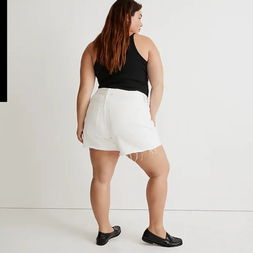 Madewell Curvy High-Rise Denim Shorts size 37 - Picture 4 of 11